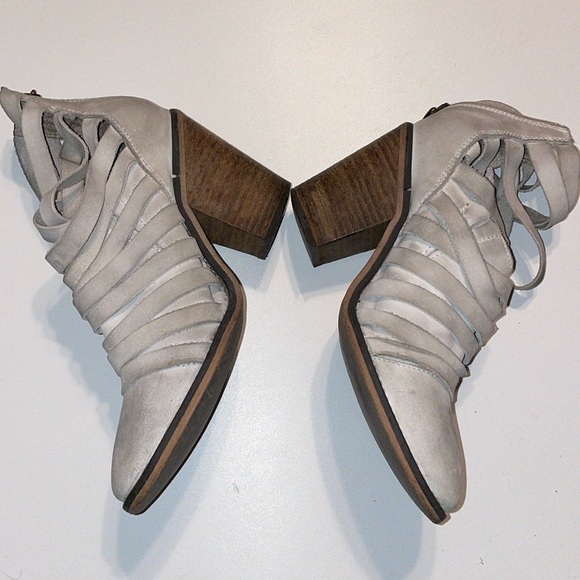 Free People hybrid Strappy leather Booties - Picture 4 of 7